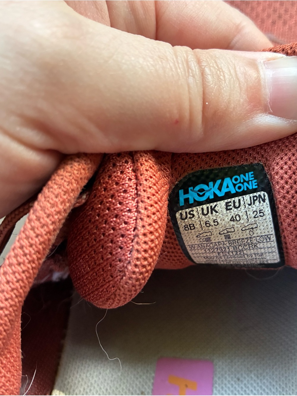 HOKA Women's Anacapa 2 Low in Dusty Rose - Picture 5 of 6